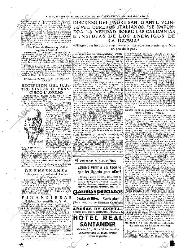 ABC MADRID 15-06-1943 página 9