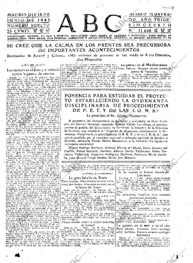 ABC MADRID 18-06-1943 página 5