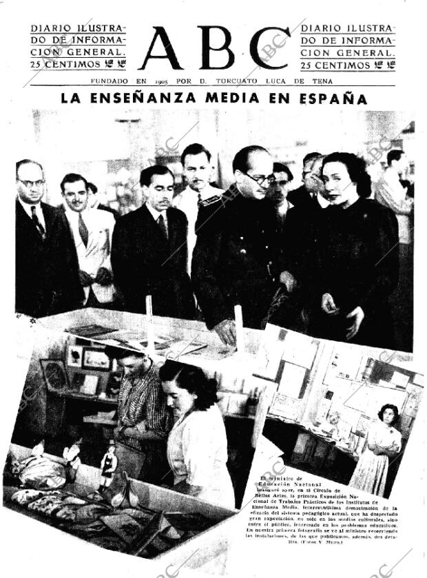 ABC MADRID 19-06-1943 página 1