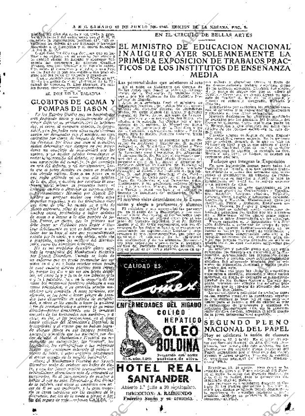 ABC MADRID 19-06-1943 página 9