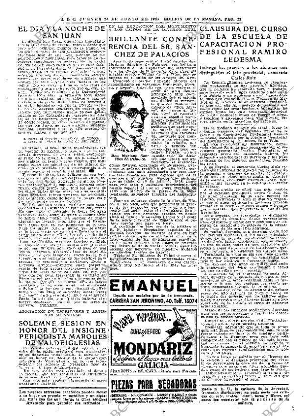 ABC MADRID 24-06-1943 página 13