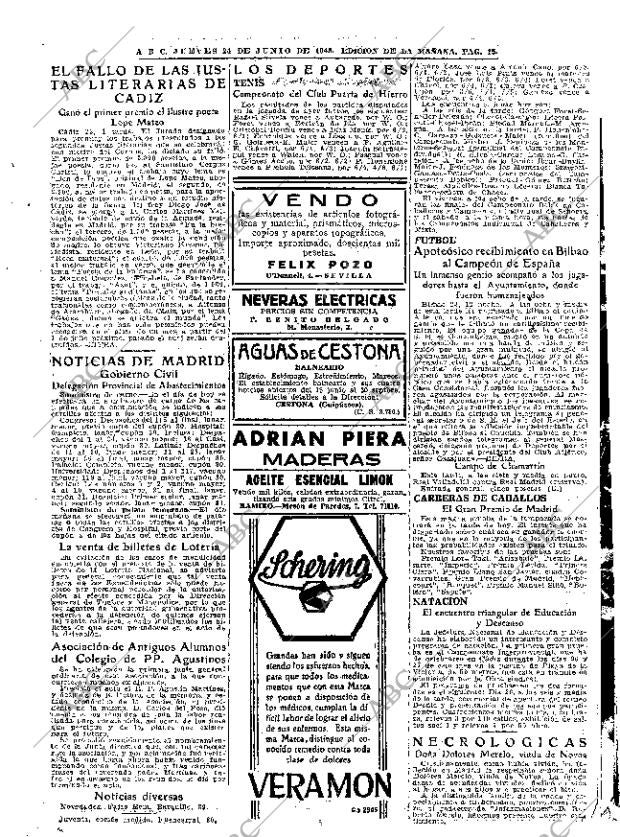 ABC MADRID 24-06-1943 página 15