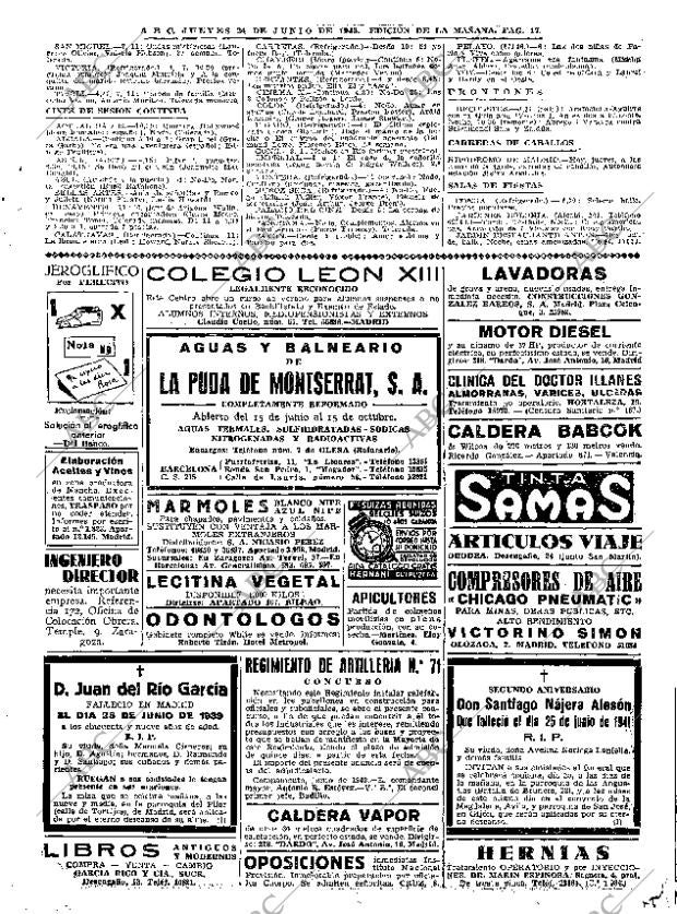 ABC MADRID 24-06-1943 página 17