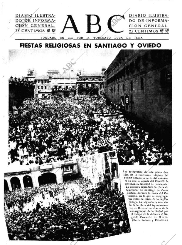 ABC MADRID 26-06-1943 página 1