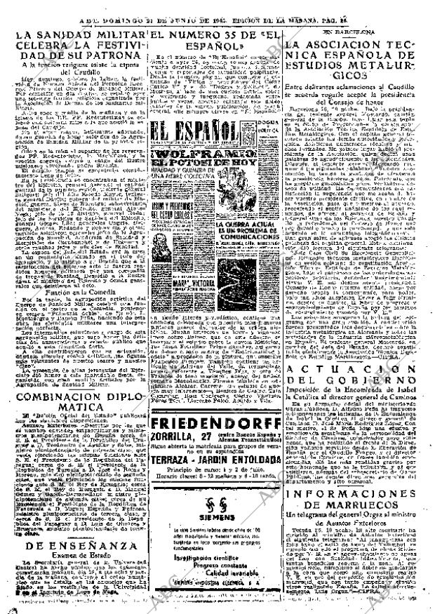 ABC MADRID 27-06-1943 página 26