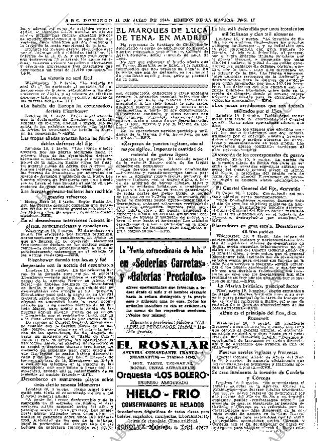 ABC MADRID 11-07-1943 página 17