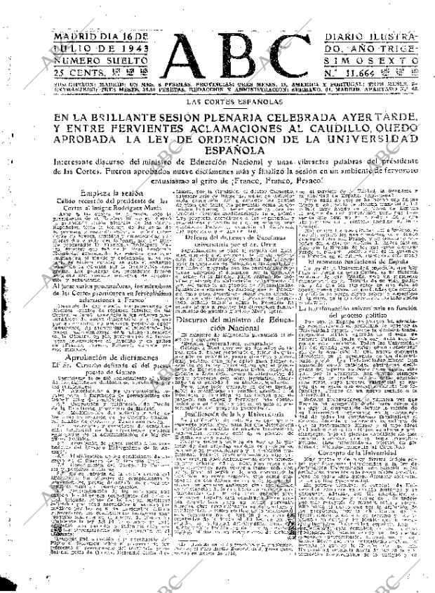 ABC MADRID 16-07-1943 página 3