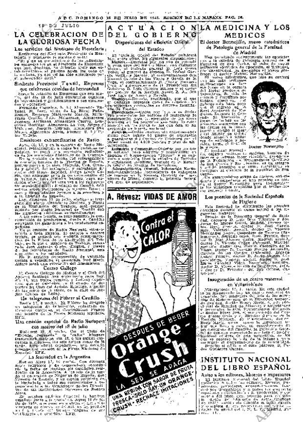 ABC MADRID 18-07-1943 página 16