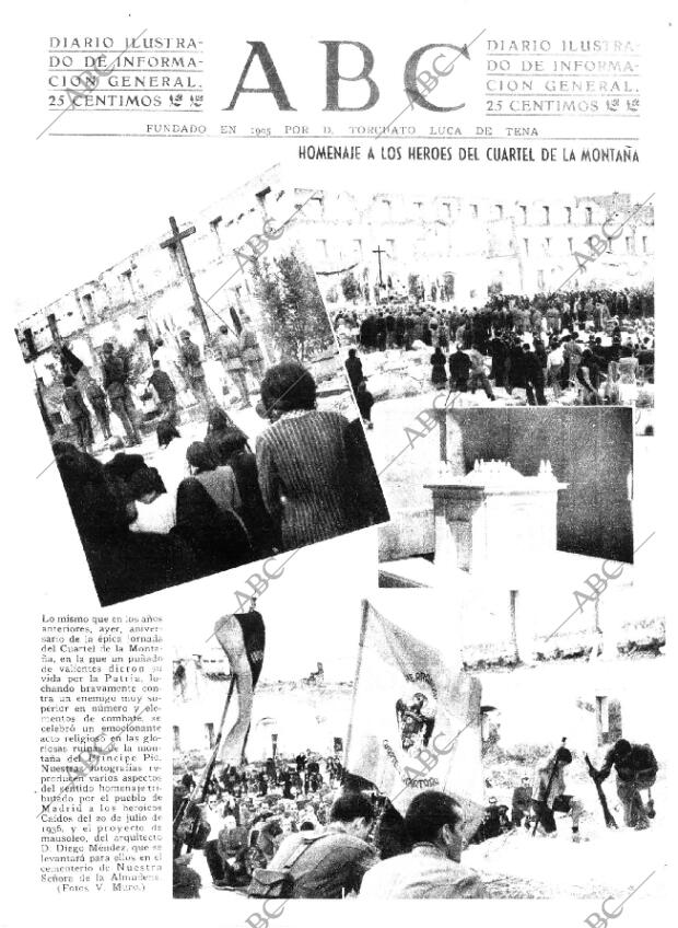 ABC MADRID 21-07-1943 página 1