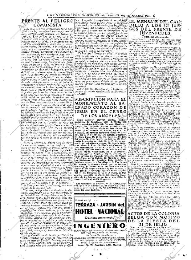 ABC MADRID 21-07-1943 página 9