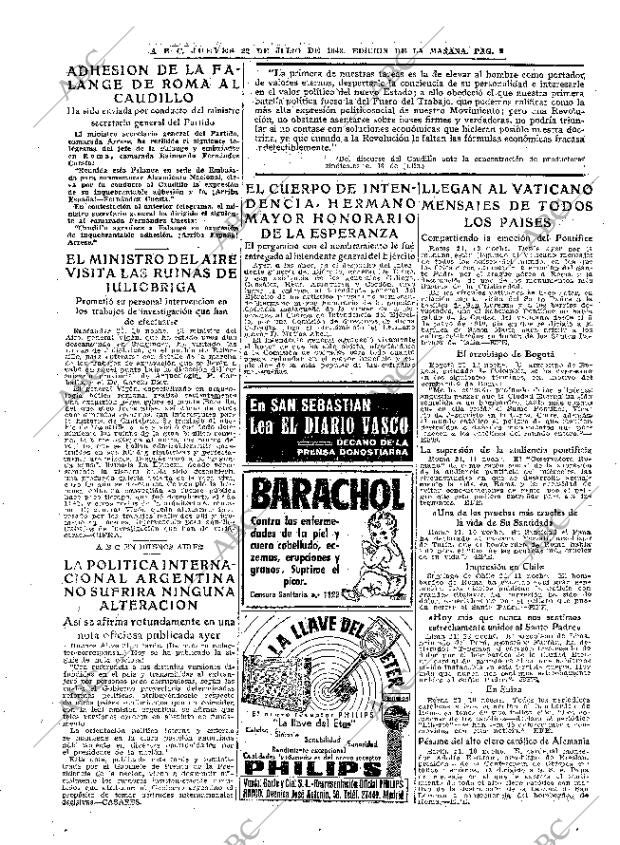 ABC MADRID 22-07-1943 página 9