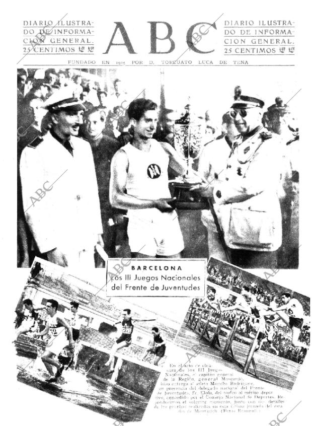 ABC MADRID 24-07-1943 página 1