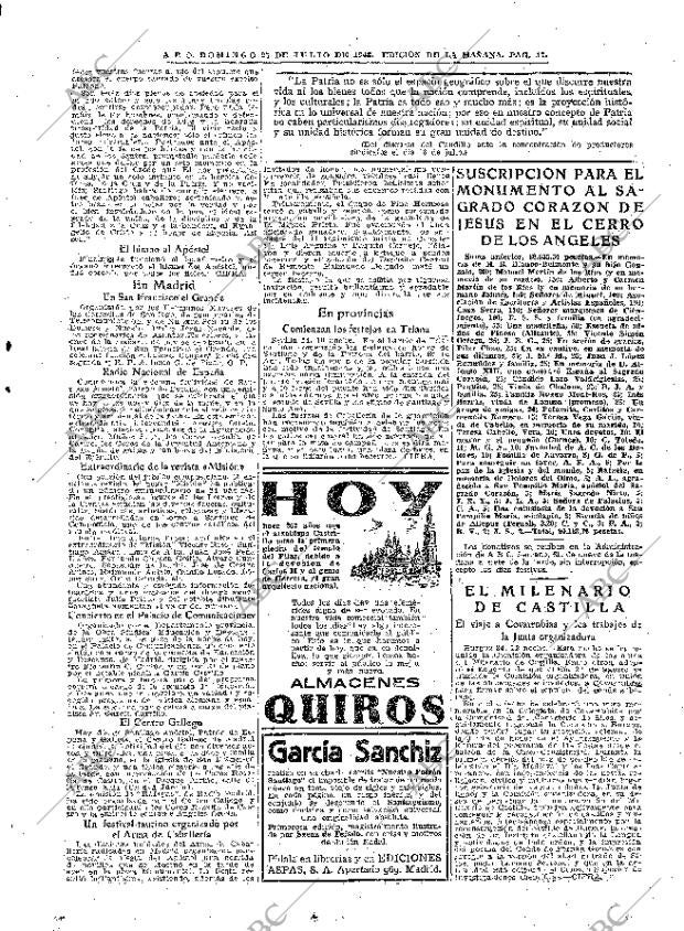 ABC MADRID 25-07-1943 página 17