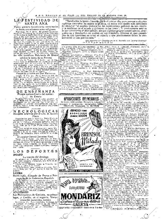 ABC MADRID 27-07-1943 página 13