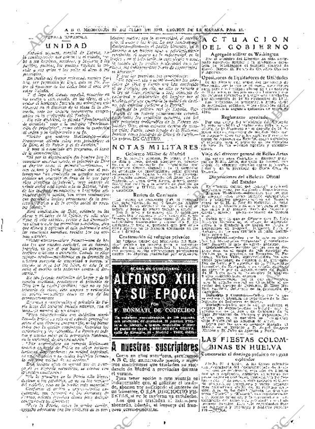 ABC MADRID 28-07-1943 página 11
