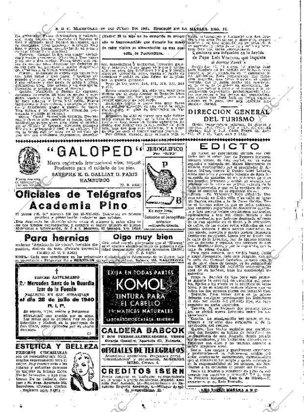 ABC MADRID 28-07-1943 página 14