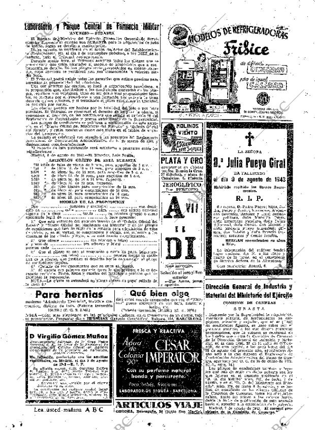 ABC MADRID 10-08-1943 página 18