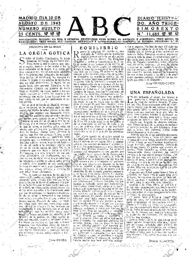 ABC MADRID 10-08-1943 página 3