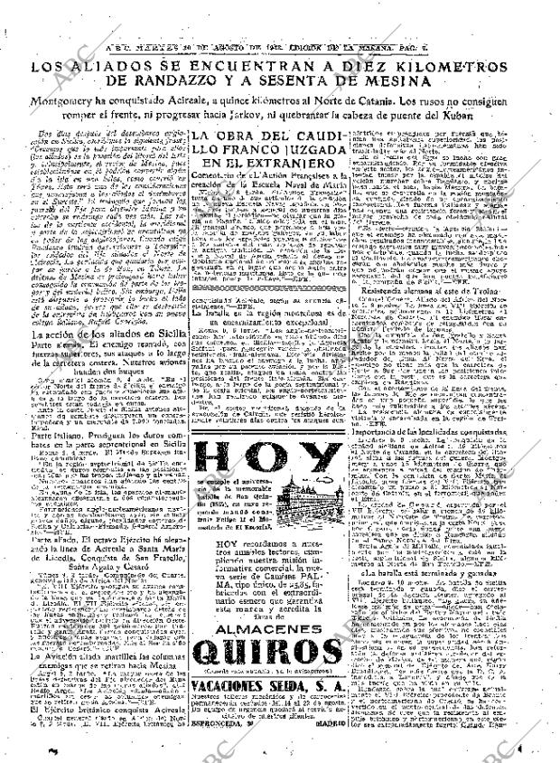 ABC MADRID 10-08-1943 página 7