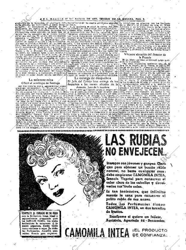 ABC MADRID 17-08-1943 página 6