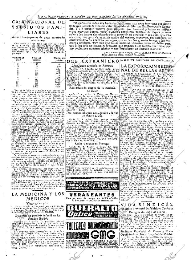 ABC MADRID 18-08-1943 página 10