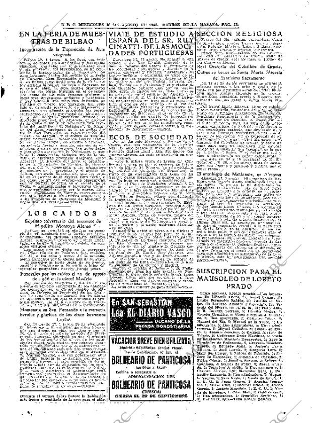 ABC MADRID 18-08-1943 página 11