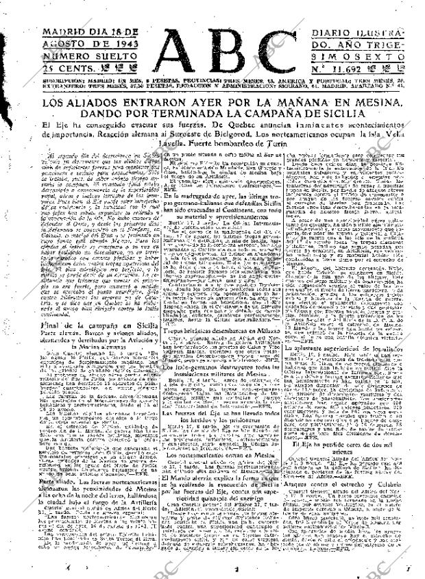 ABC MADRID 18-08-1943 página 3