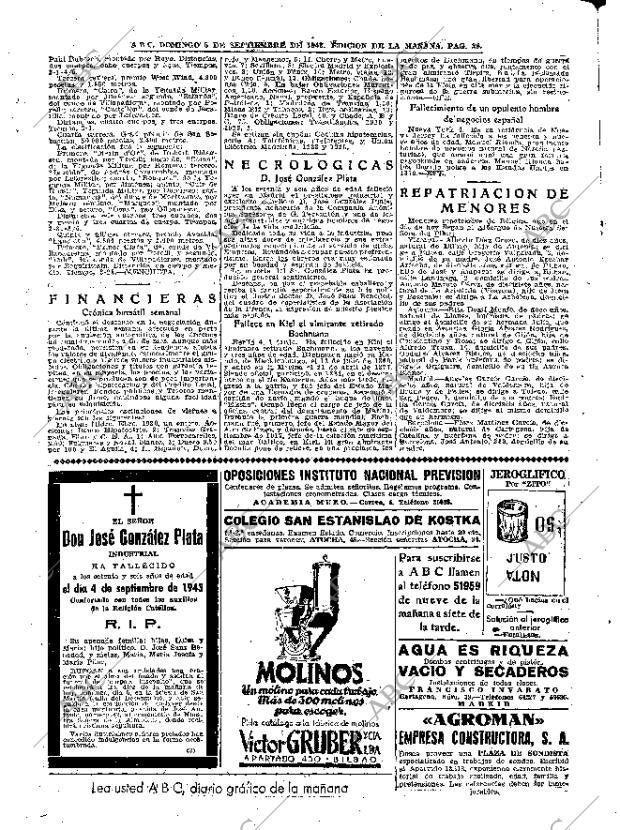 ABC MADRID 05-09-1943 página 28