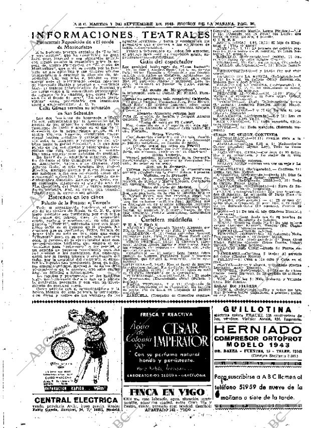 ABC MADRID 07-09-1943 página 20