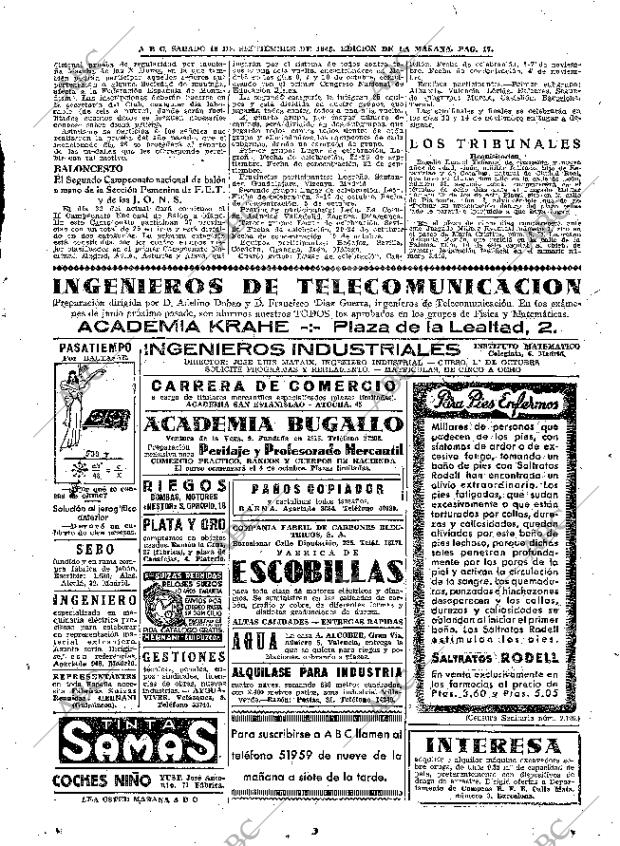 ABC MADRID 18-09-1943 página 17