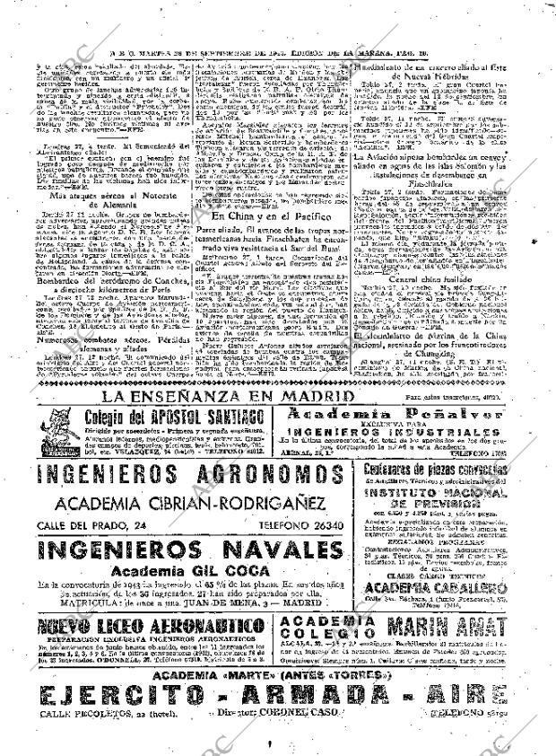 ABC MADRID 28-09-1943 página 10