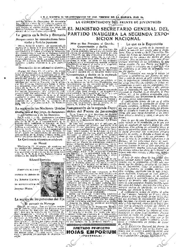 ABC MADRID 28-09-1943 página 11