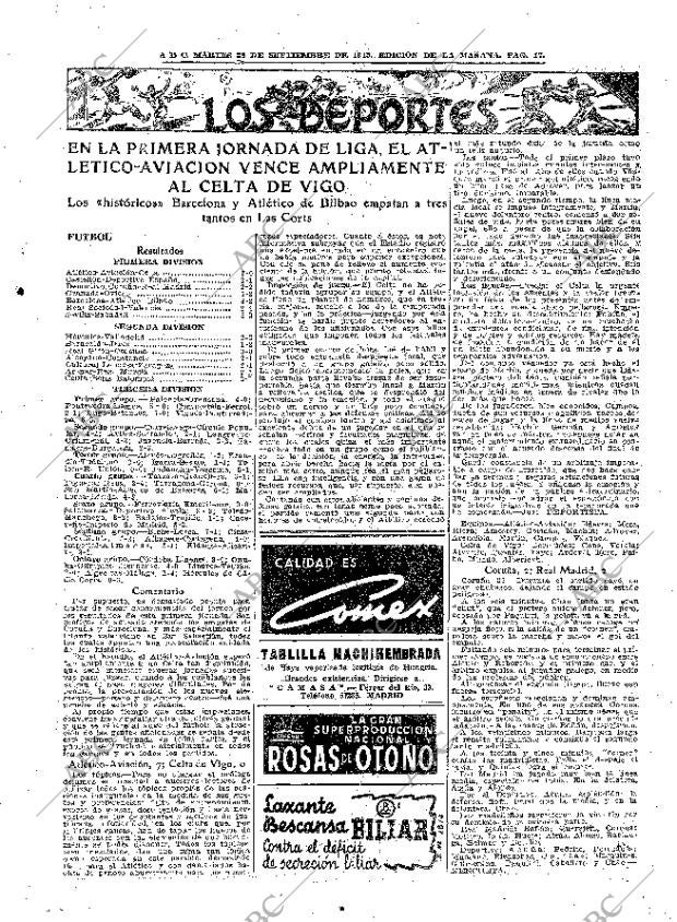 ABC MADRID 28-09-1943 página 17