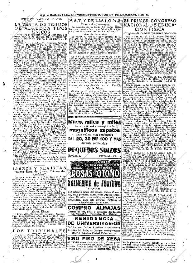 ABC MADRID 28-09-1943 página 19