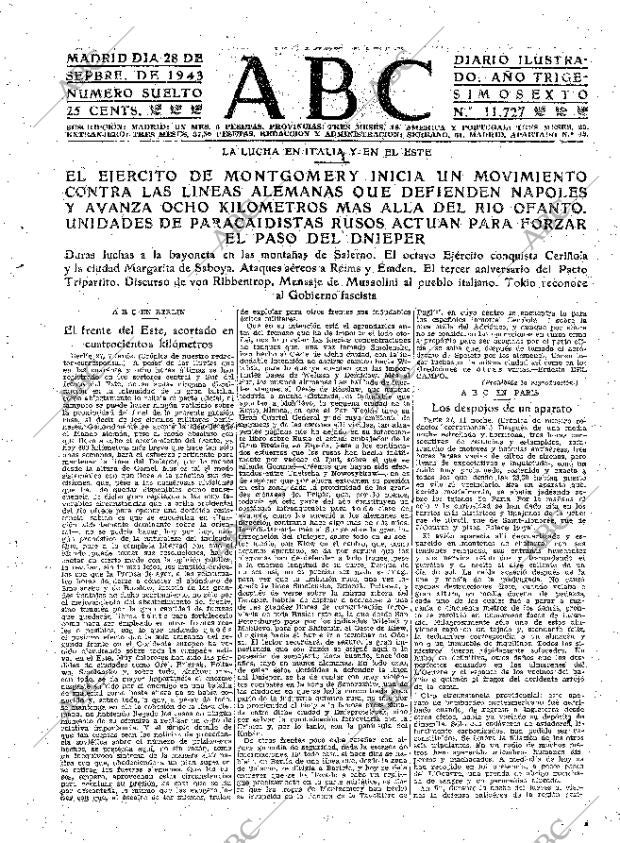 ABC MADRID 28-09-1943 página 3