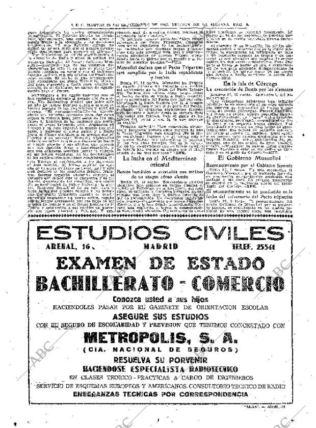 ABC MADRID 28-09-1943 página 8