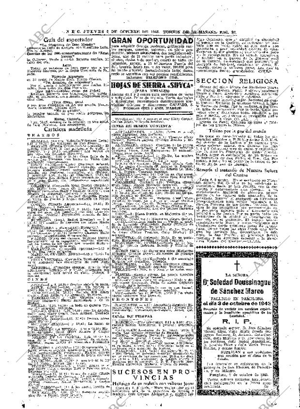 ABC MADRID 07-10-1943 página 20