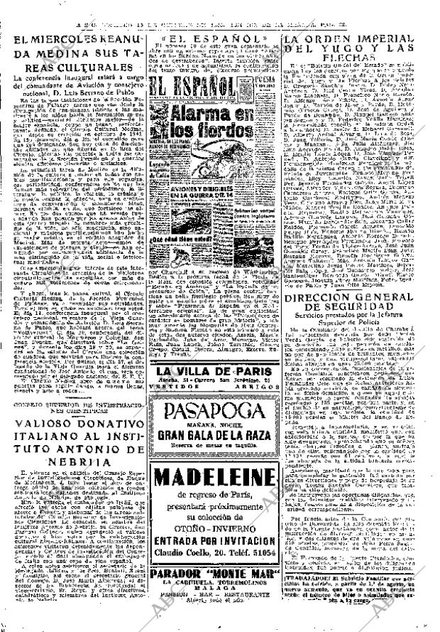 ABC MADRID 10-10-1943 página 32