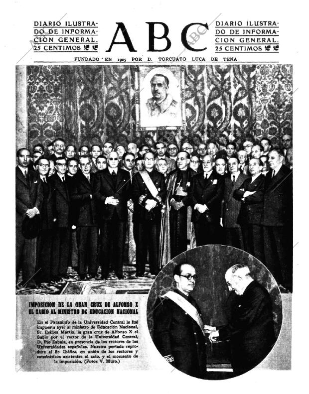 ABC MADRID 15-10-1943 página 1