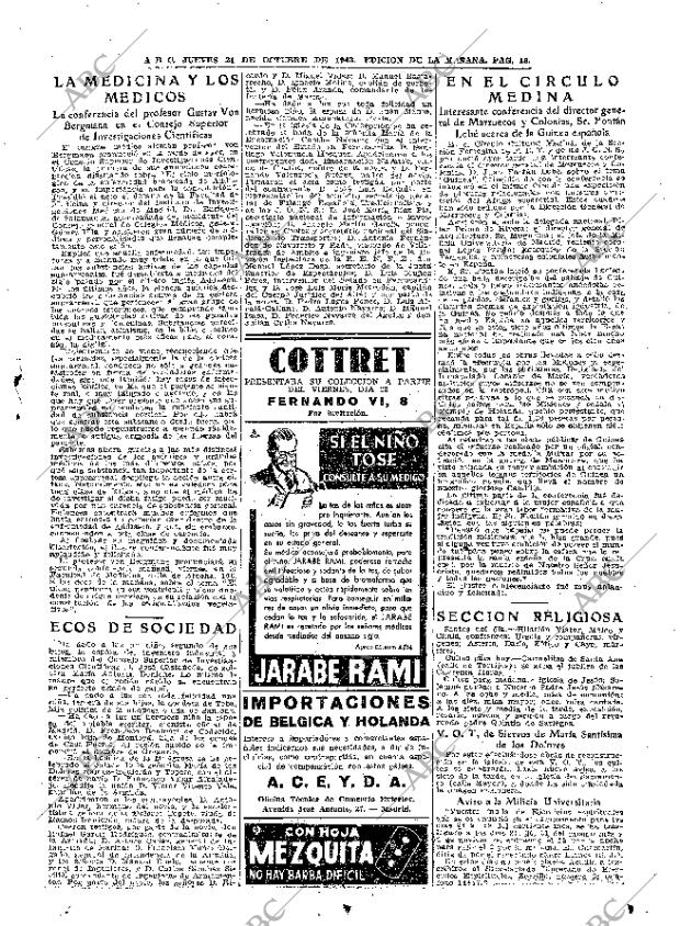 ABC MADRID 21-10-1943 página 13