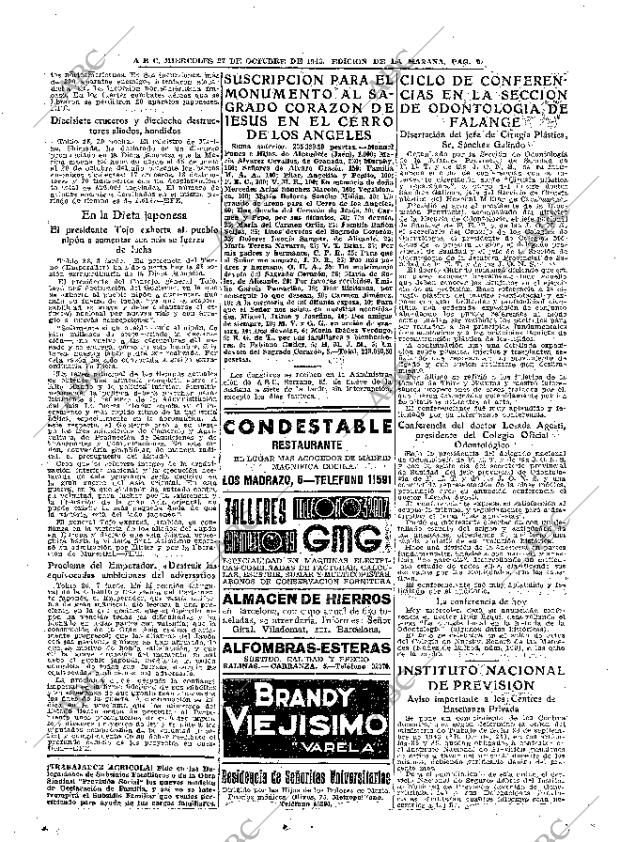 ABC MADRID 27-10-1943 página 9