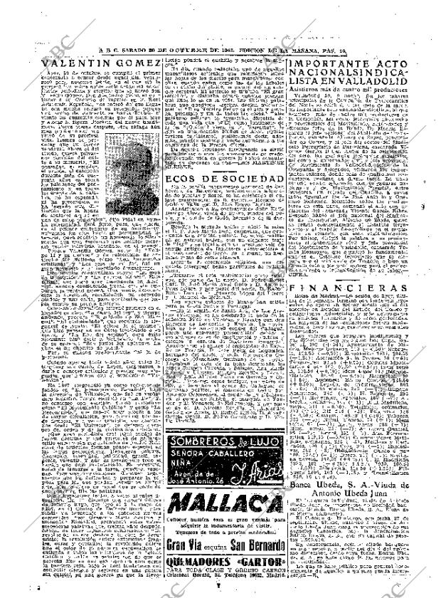 ABC MADRID 30-10-1943 página 16