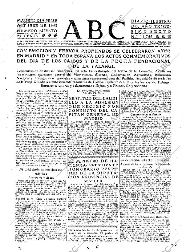 ABC MADRID 30-10-1943 página 7