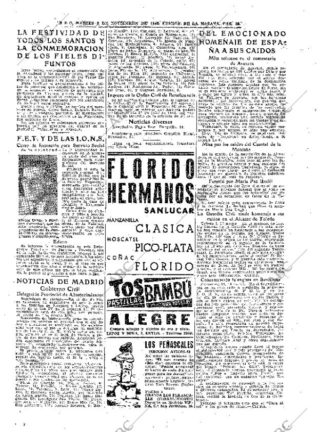 ABC MADRID 02-11-1943 página 22