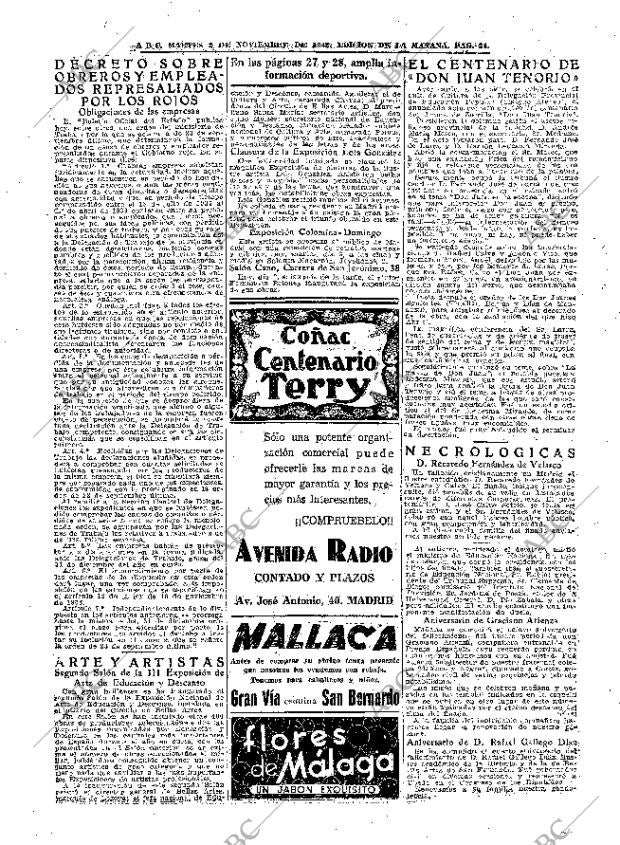 ABC MADRID 02-11-1943 página 24