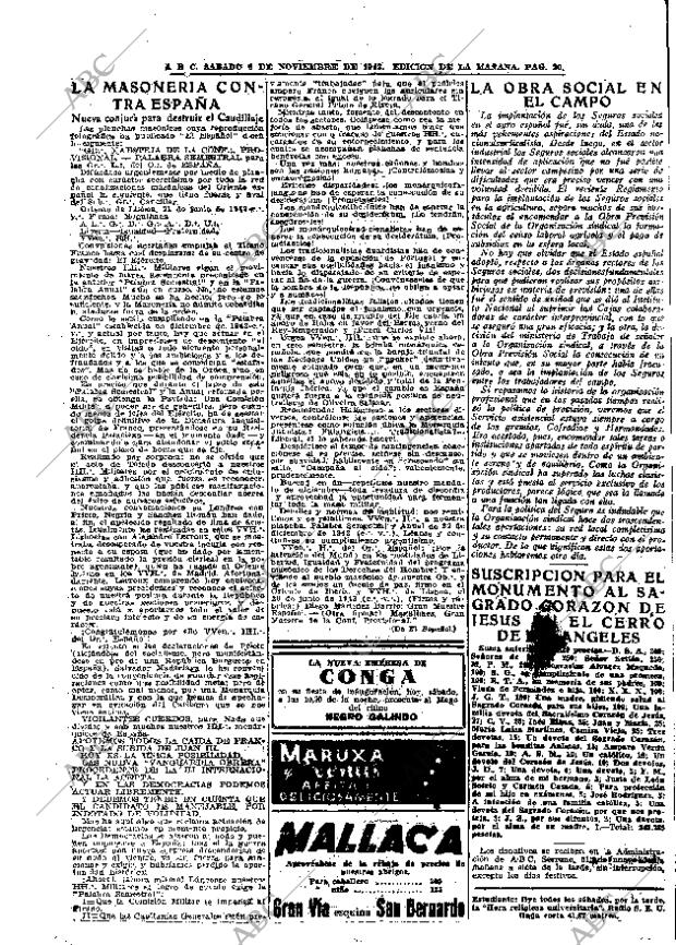 ABC MADRID 06-11-1943 página 20