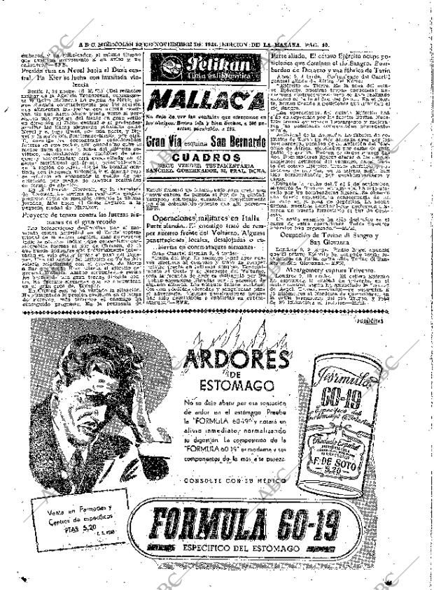 ABC MADRID 10-11-1943 página 10