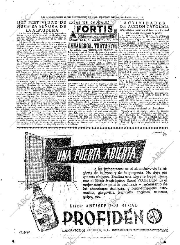 ABC MADRID 10-11-1943 página 12