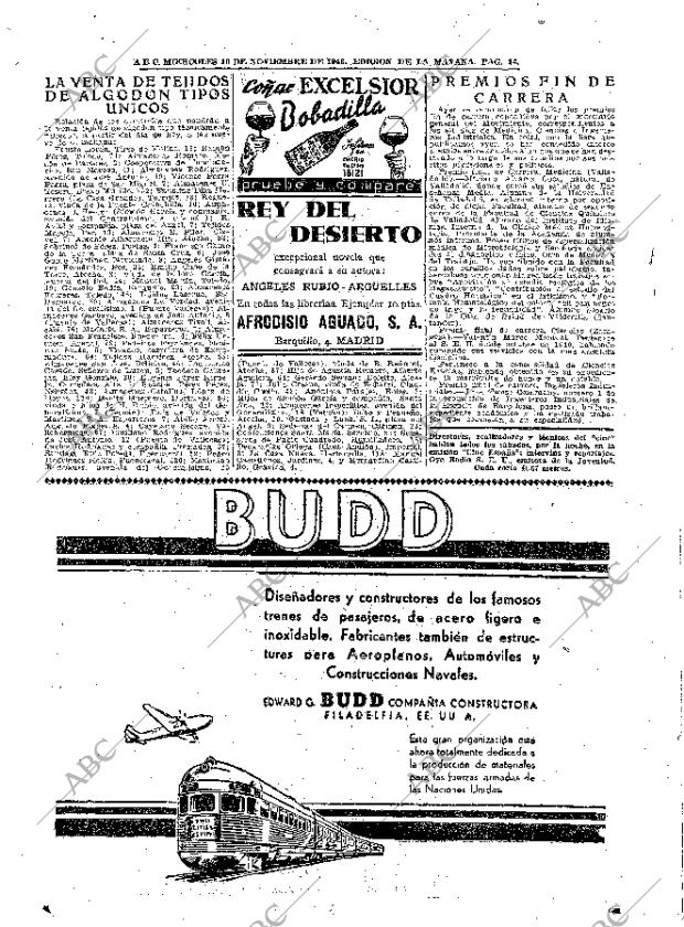 ABC MADRID 10-11-1943 página 14