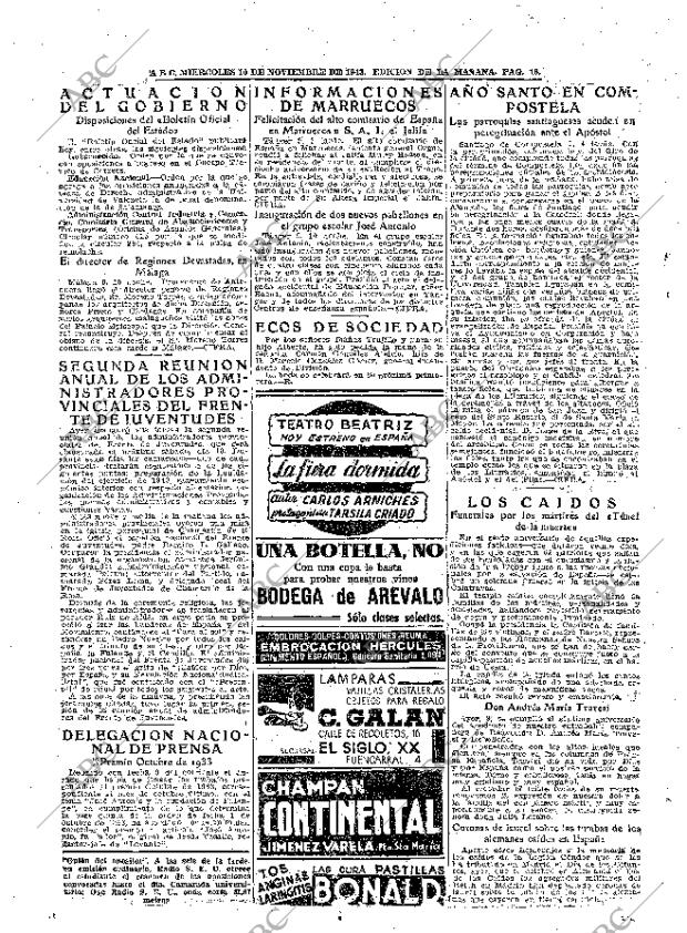 ABC MADRID 10-11-1943 página 16